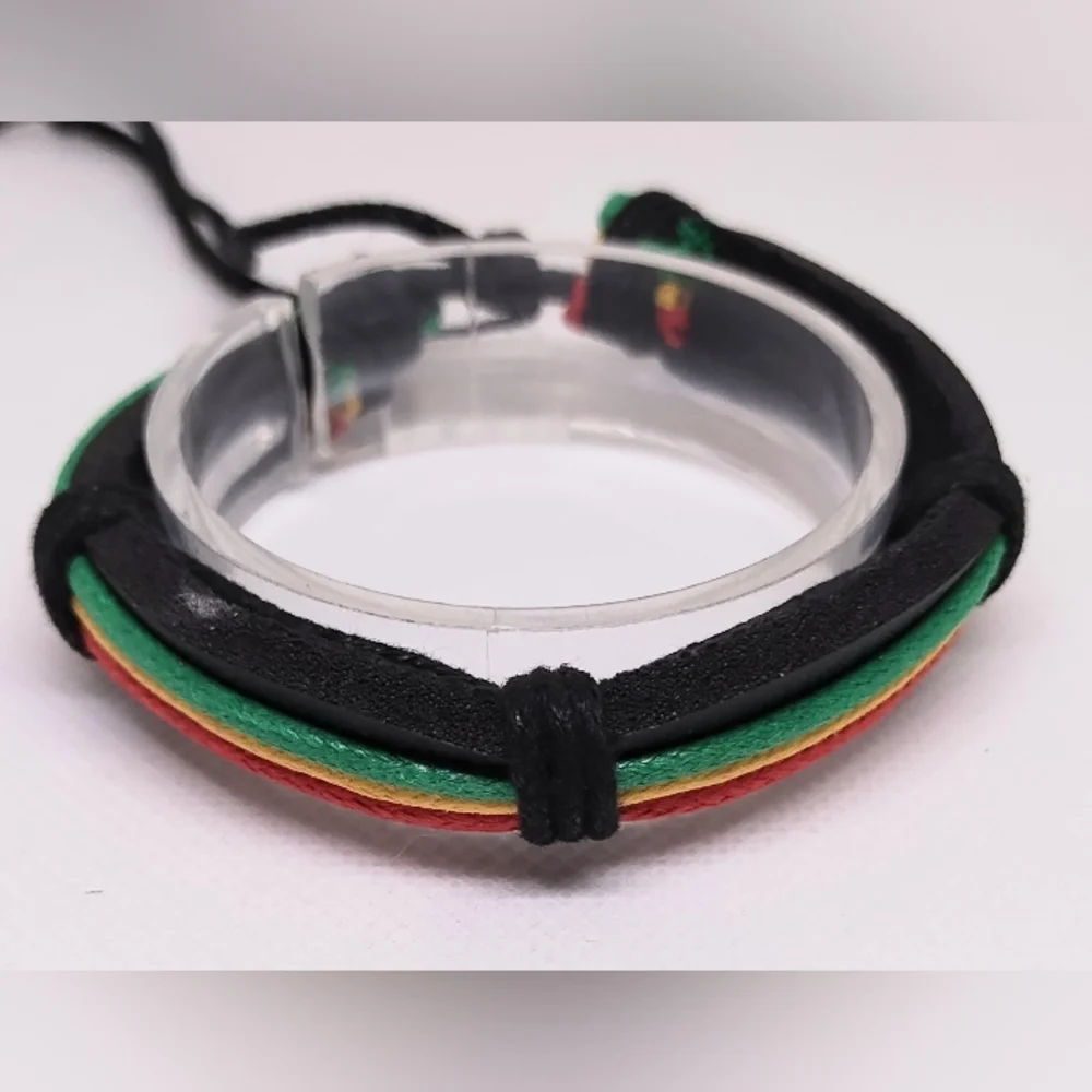 Men's Bracelet Leather Layered New‎ F65